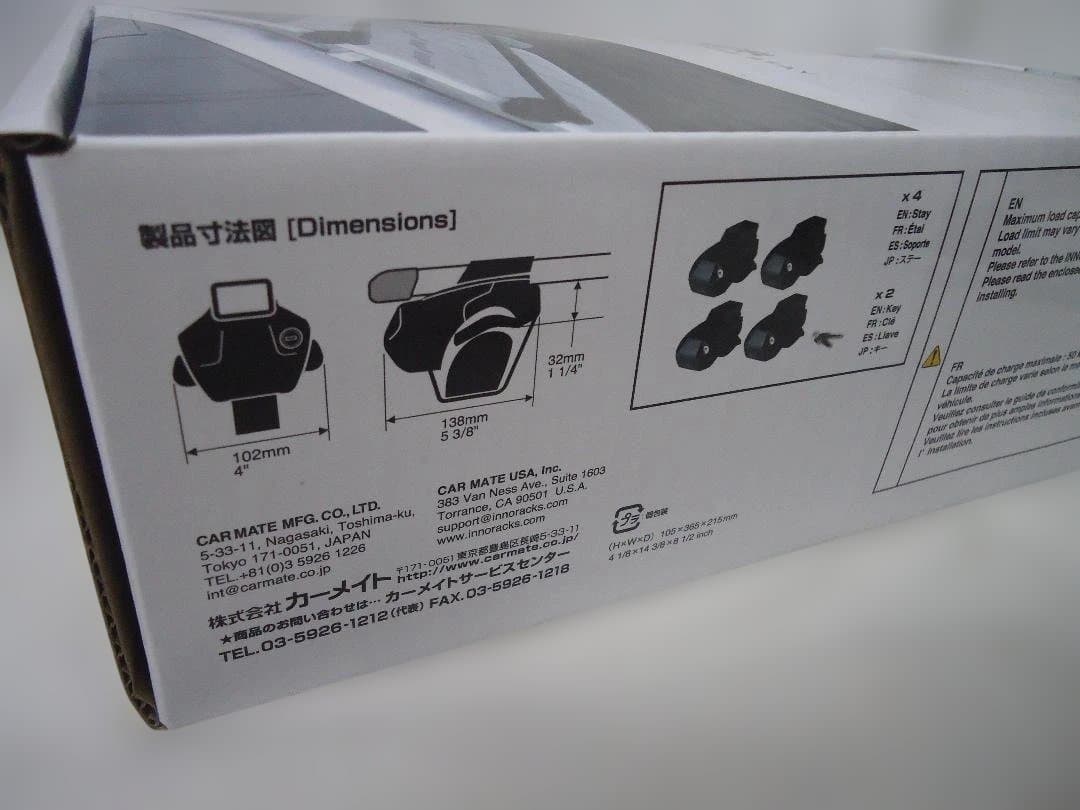 【未使用品】inno INFR square base イノースクエアベース