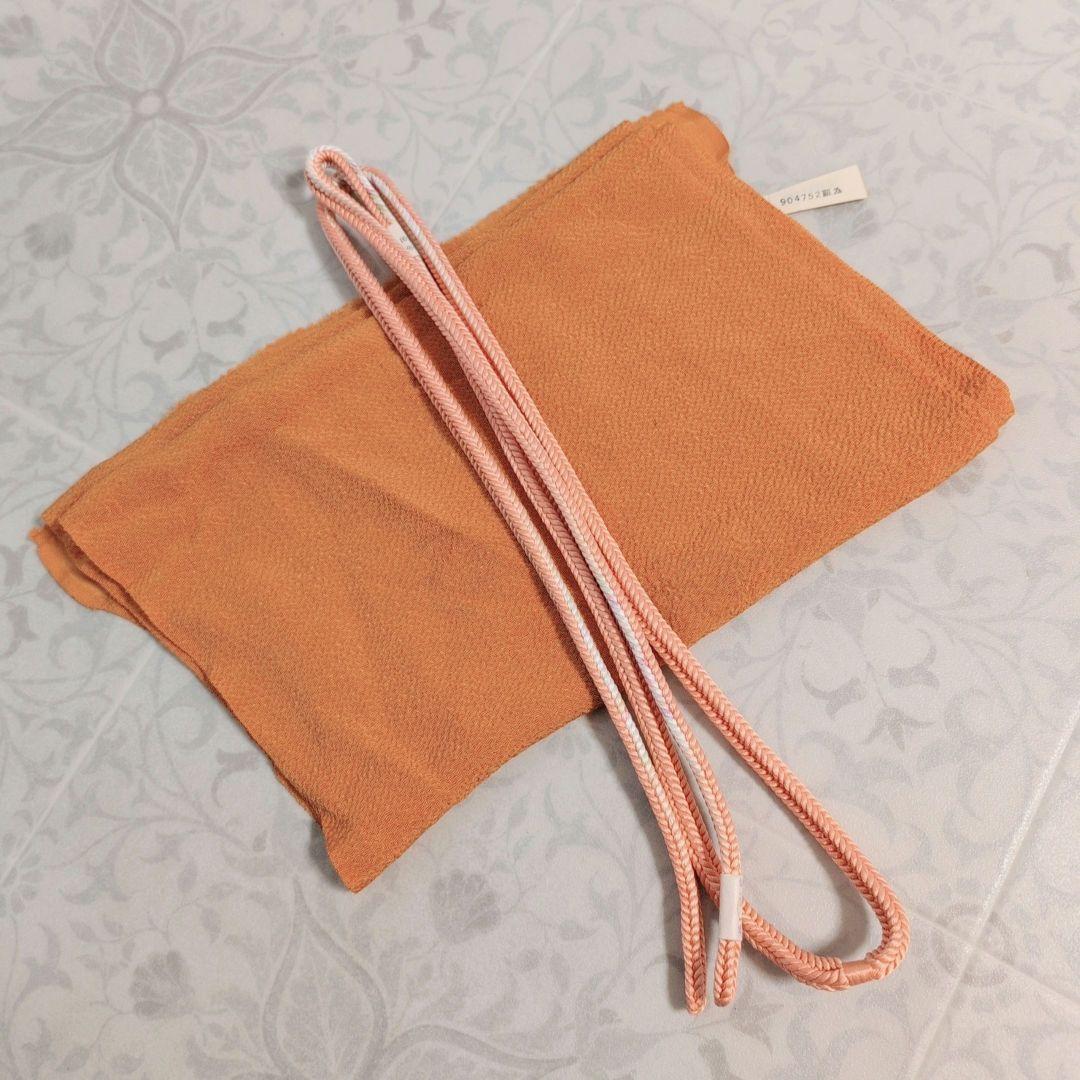 小紋　フルセット　着物　正絹　緑　可愛い　花　C1