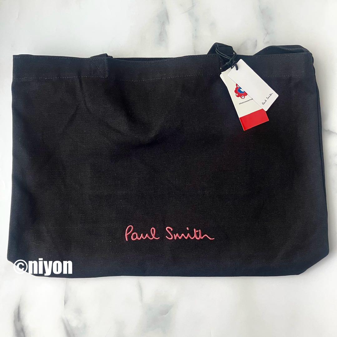 希少品　ミャクミャク × ポールスミス　コラボ　トートバッグ　ブラック　万博
