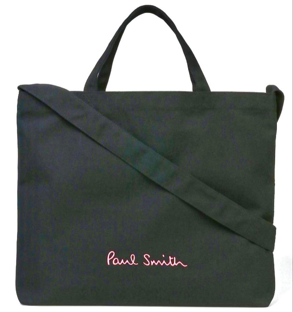 希少品　ミャクミャク × ポールスミス　コラボ　トートバッグ　ブラック　万博