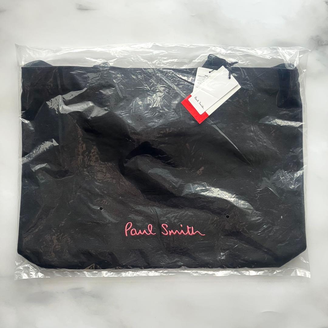 希少品　ミャクミャク × ポールスミス　コラボ　トートバッグ　ブラック　万博