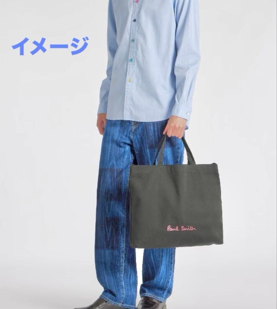 希少品　ミャクミャク × ポールスミス　コラボ　トートバッグ　ブラック　万博