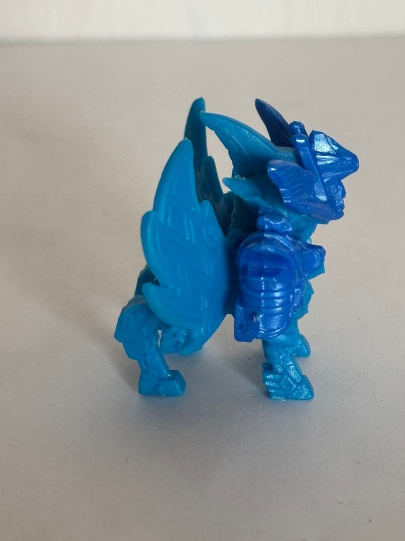 ガン消し 新世大将軍(神馬凰形態)青 青色パーツSDガンダム　当時物