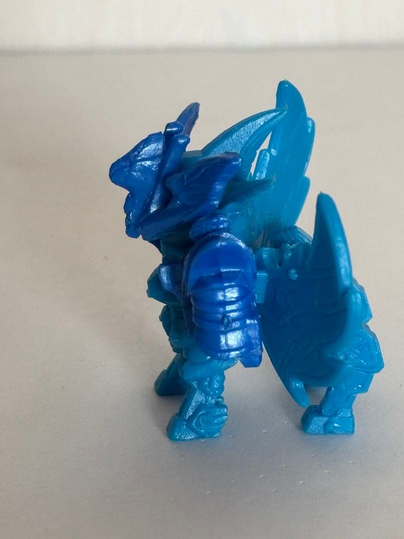 ガン消し 新世大将軍(神馬凰形態)青 青色パーツSDガンダム　当時物