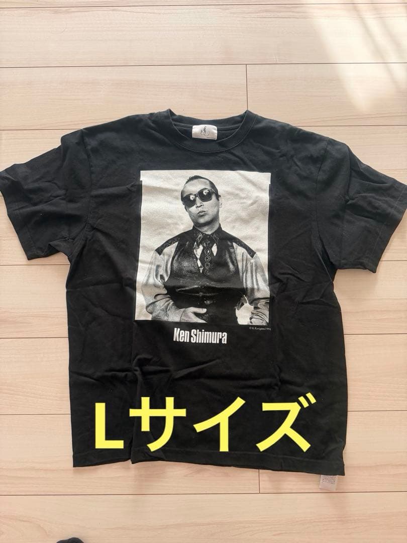 志村けん Ken Shimura Tシャツ ブラック L