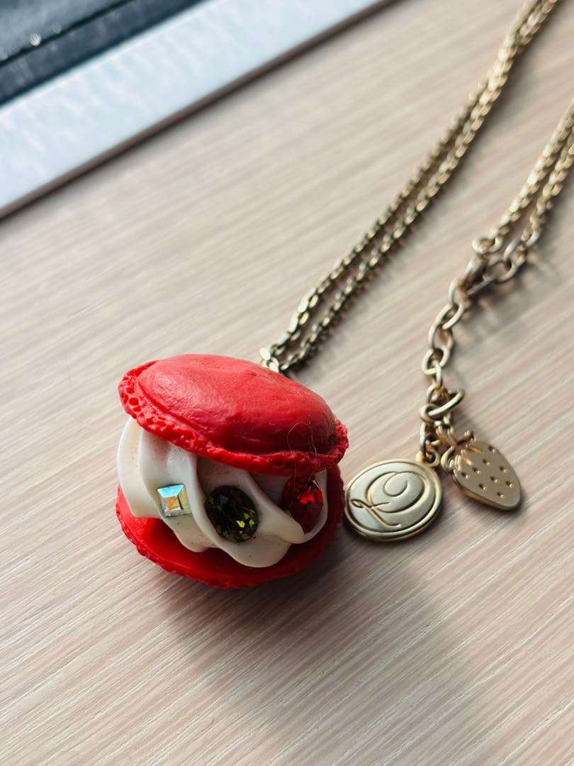 Q-pot.ネックレス6つ➕おまけマカロン２つ