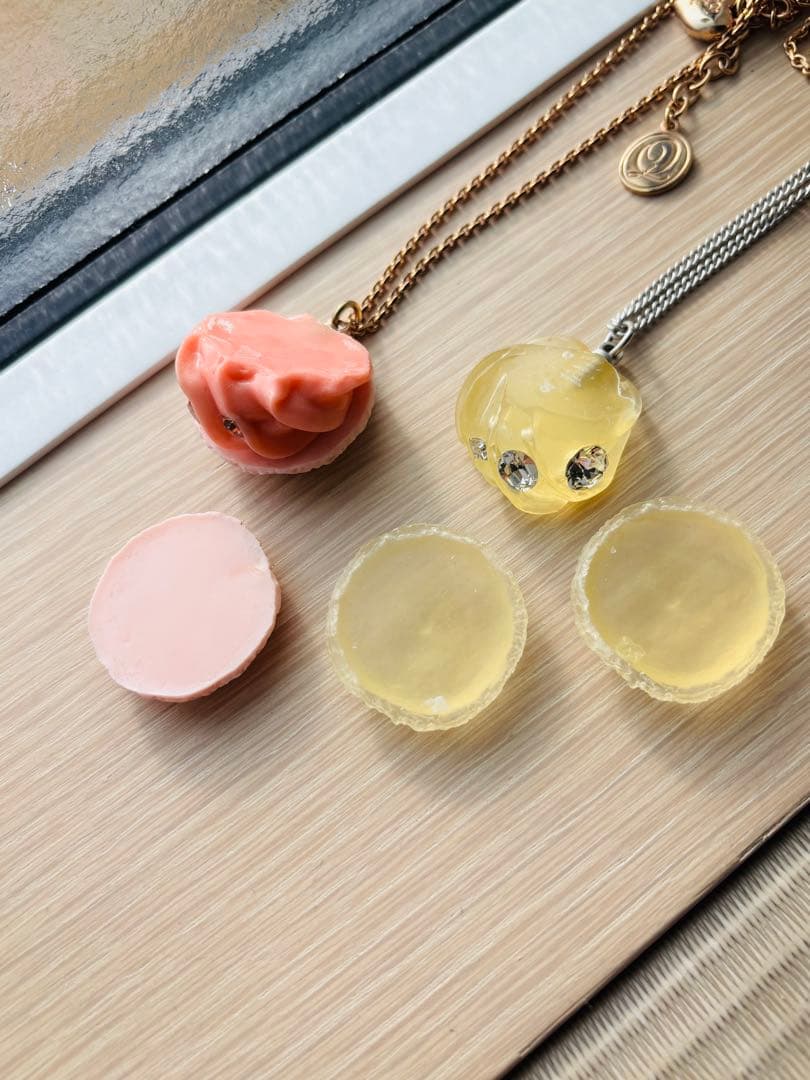 Q-pot.ネックレス6つ➕おまけマカロン２つ