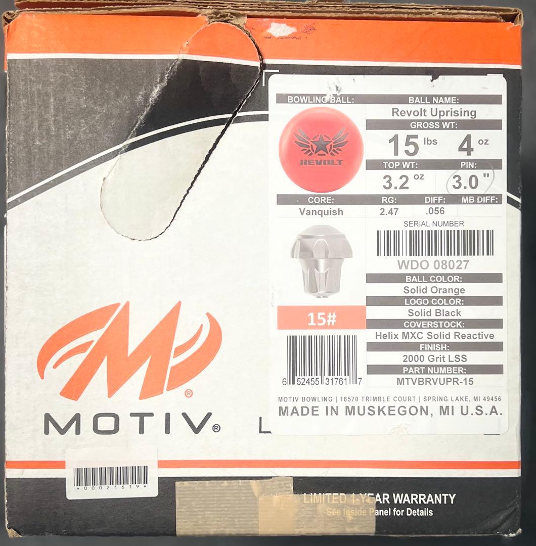 ★15ポンド新品★リボルトアップライジング★数量限定生産★名球★モーティブ★