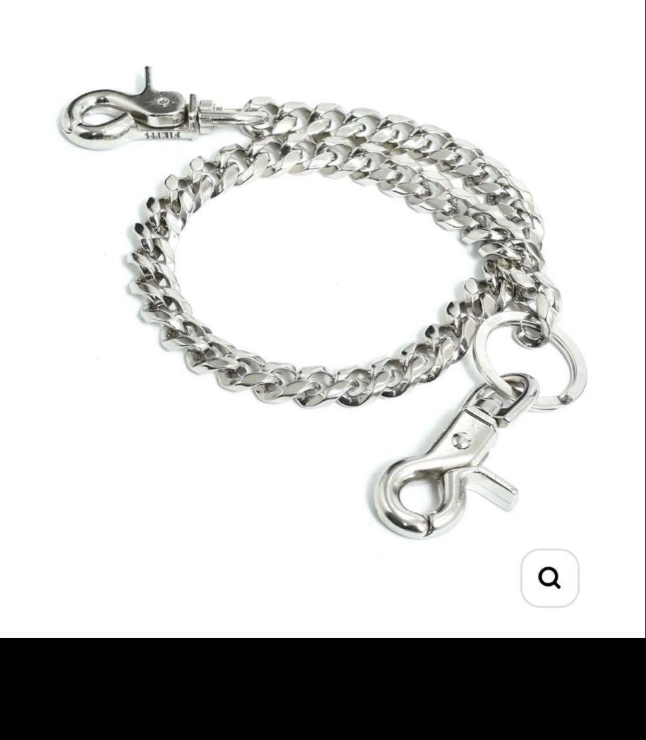 filthシルバー ウォレットチェーン NUBIAN