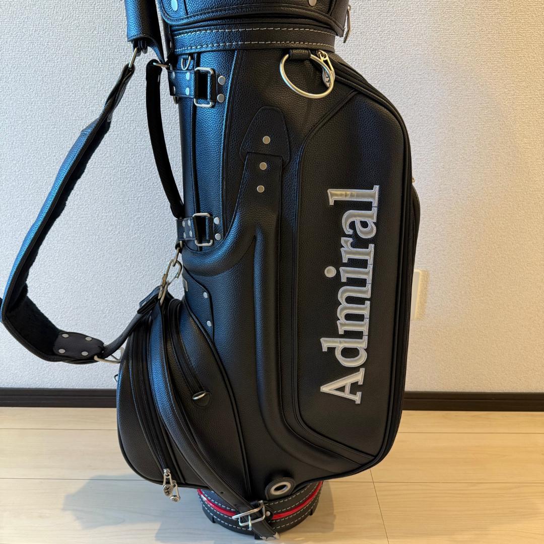 アドミラル Admiral トラディショナルスポーツ キャディバッグ 9インチ