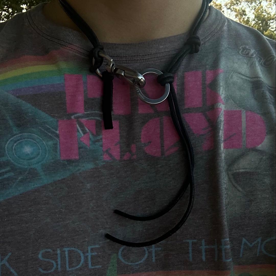 希少　Our Legacy ブラック Ladon ネックレス 男女兼用