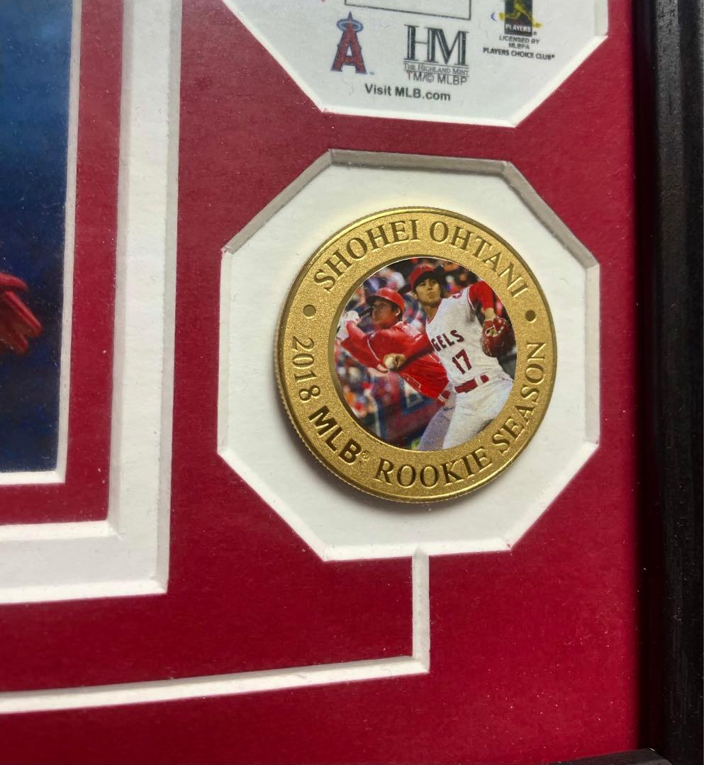 【世界限定500枚】大谷翔平 フォトミント 新人賞 獲得記念 シリアルNo.入り