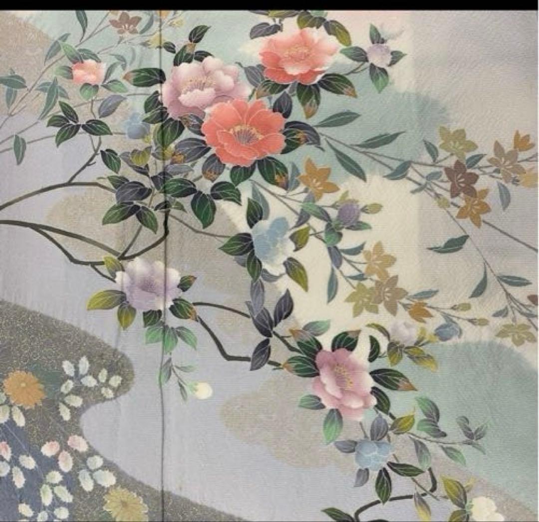 付下げ　4点フルセット　卒業式　入学式　七五三　結婚式　お宮参り　薄水色