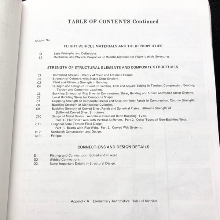 専用★航空機構造設計 専門書「Analysis and Design」1973