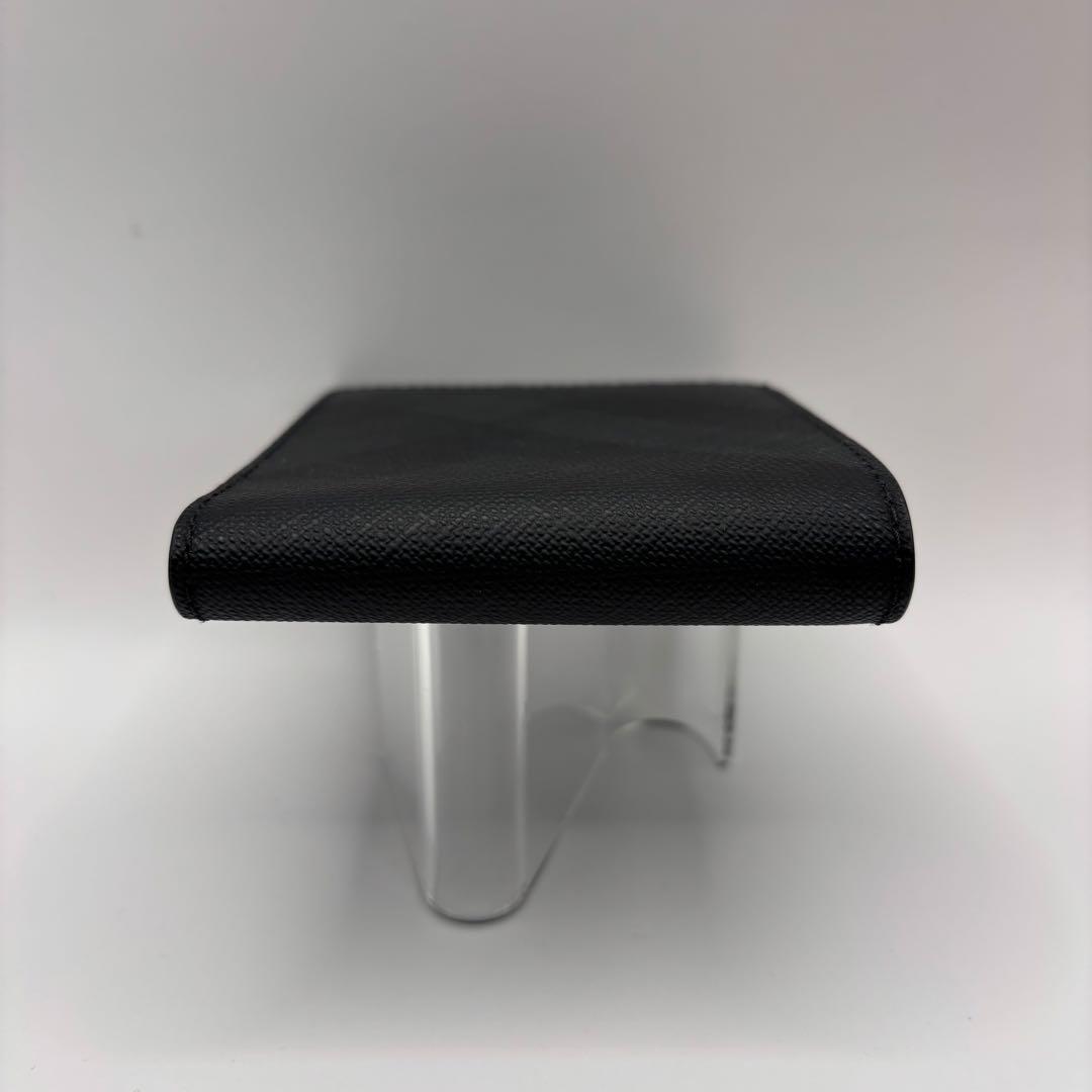 BURBERRY 二つ折り財布　チェック　スモークドノバチェック　折り財布　財布