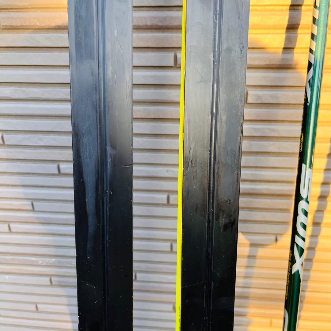 FISCHER クロスカントリースキー　＋　SWIXポール セット