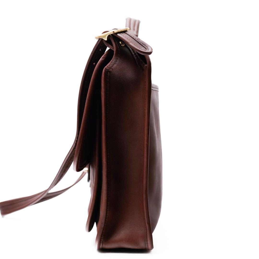 バッグ COACH Vintage Leather Shoulder Bag 5180