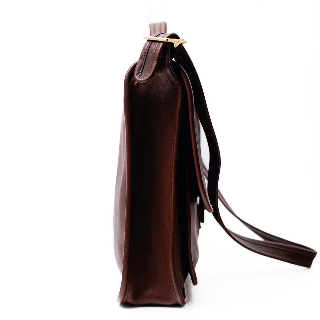 バッグ COACH Vintage Leather Shoulder Bag 5180