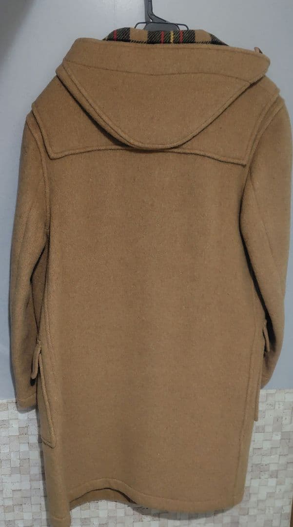 Gloverall　ダッフルコート ウール混合　英国製　GB40　スペア付