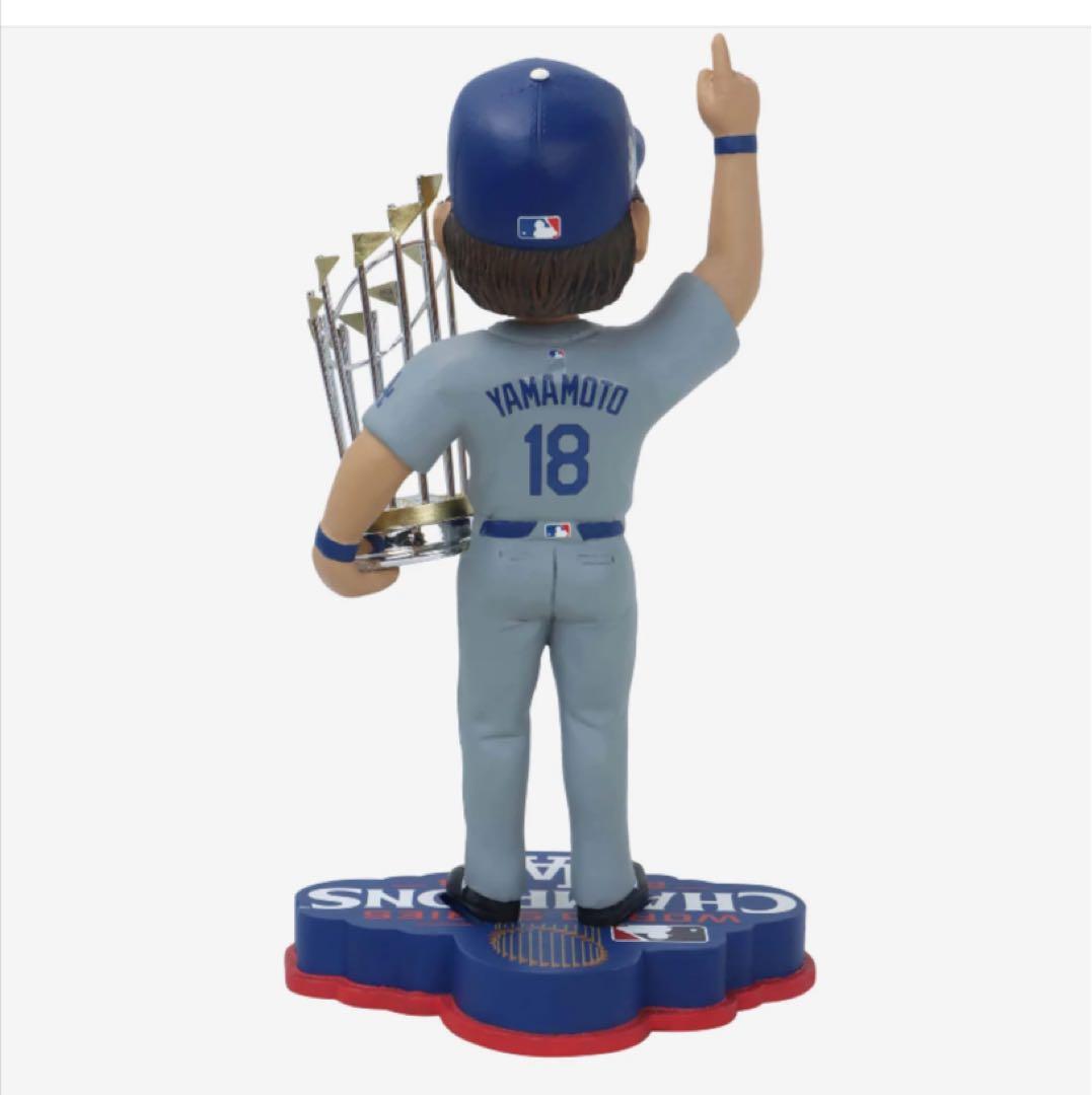 山本由伸　ワールドシリーズ優勝記念　ボブルヘッド　ドジャース
