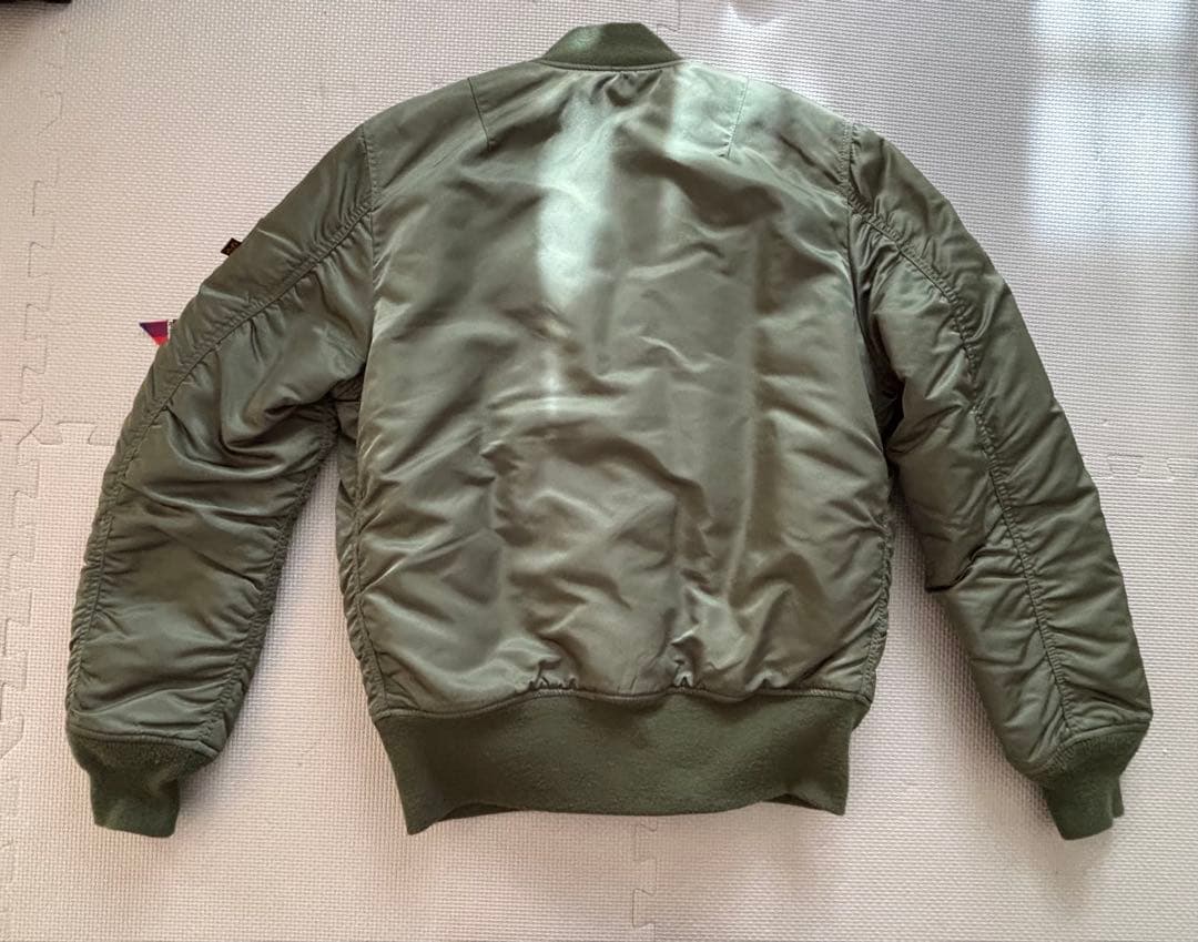 SWAGGER×ALPHA スワッガー×アルファコラボMA-1 カーキ　Lサイズ