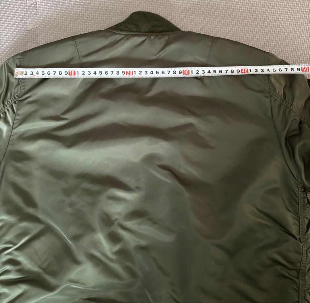 SWAGGER×ALPHA スワッガー×アルファコラボMA-1 カーキ　Lサイズ