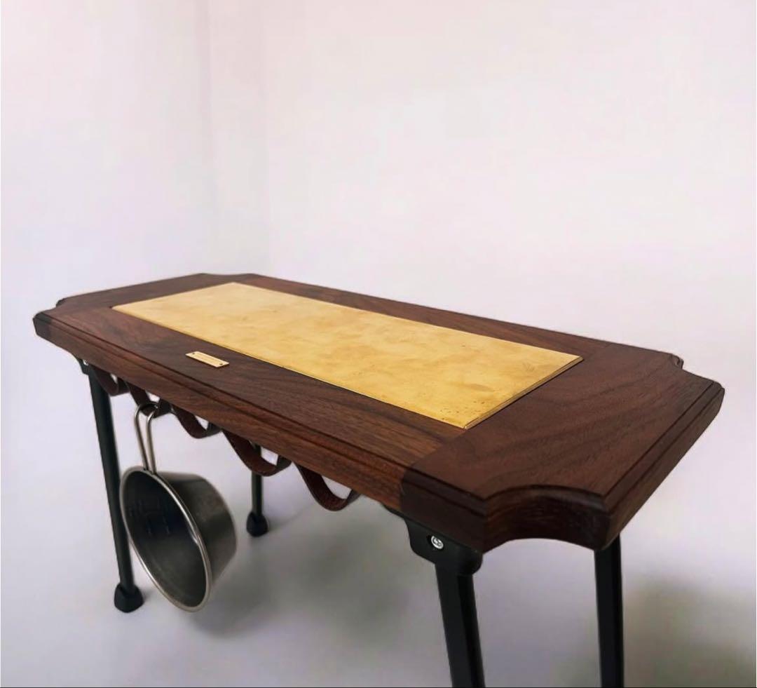 【outlet】ブラックウォールナット0.5ユニットサイドテーブル