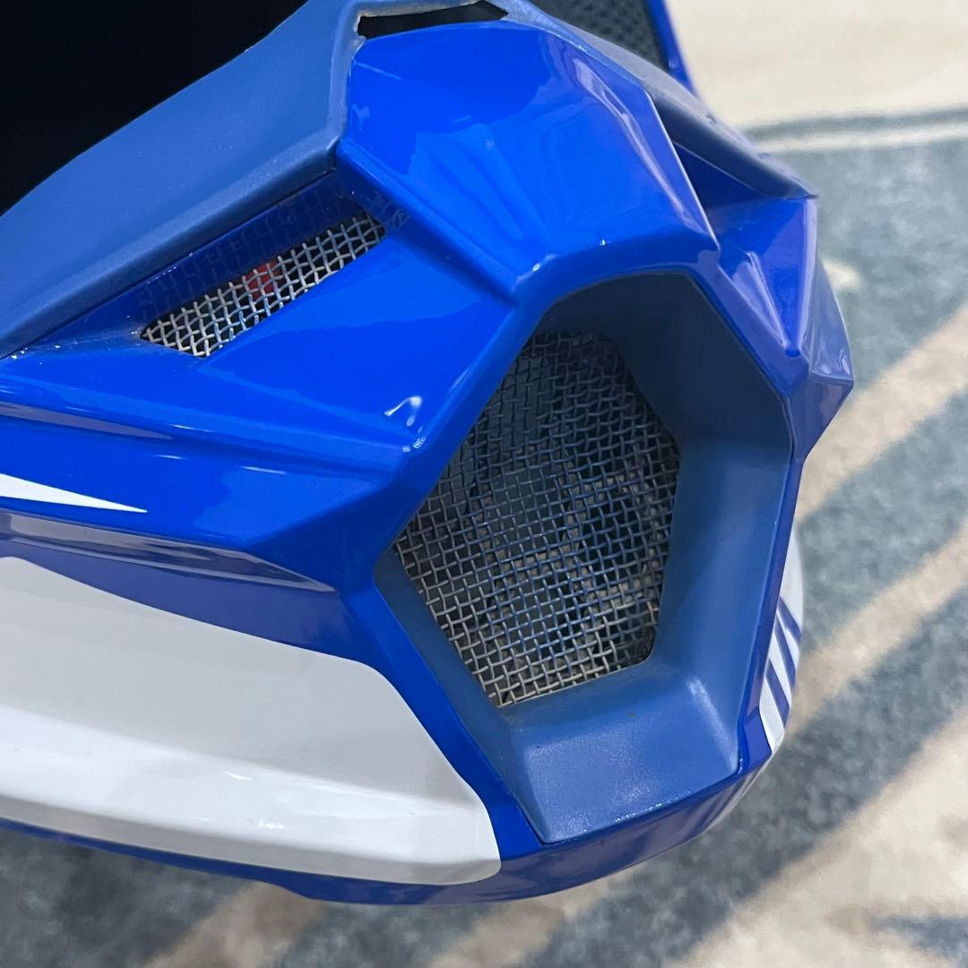 FOX オフロードヘルメット　V1 カラー青　モトクロス