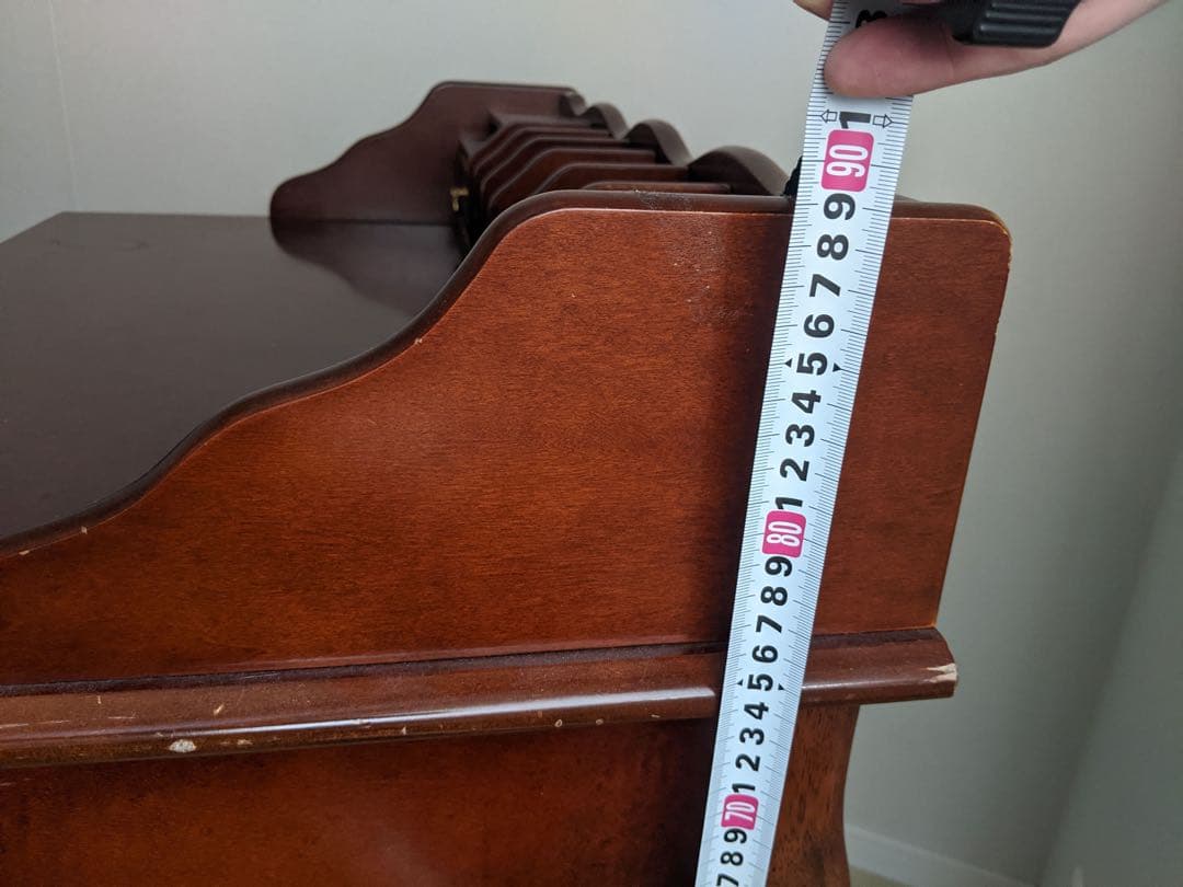 【ALEX YUU】クラシックスタイル文机 ダークブラウン