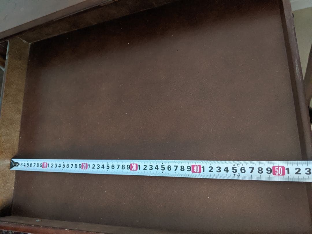 【ALEX YUU】クラシックスタイル文机 ダークブラウン