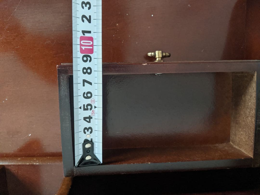 【ALEX YUU】クラシックスタイル文机 ダークブラウン