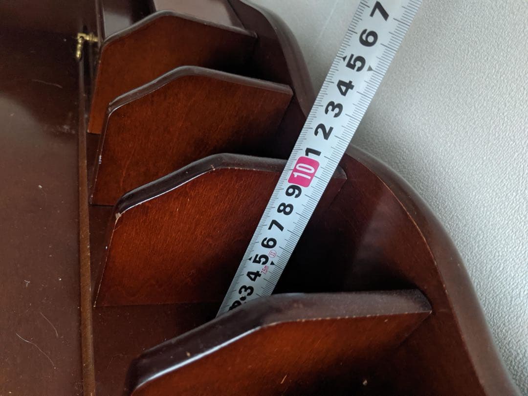 【ALEX YUU】クラシックスタイル文机 ダークブラウン