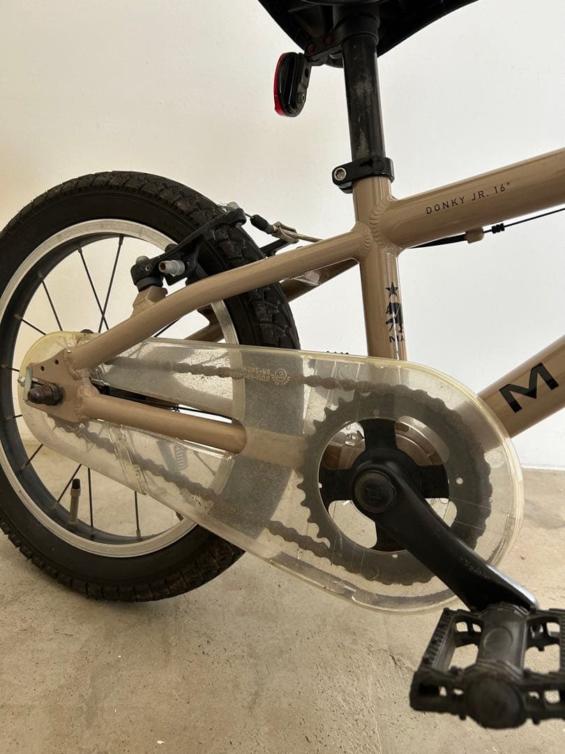 ※引き取り限定　横浜市 MARIN 16インチ 子供用自転車 DONKY モカ