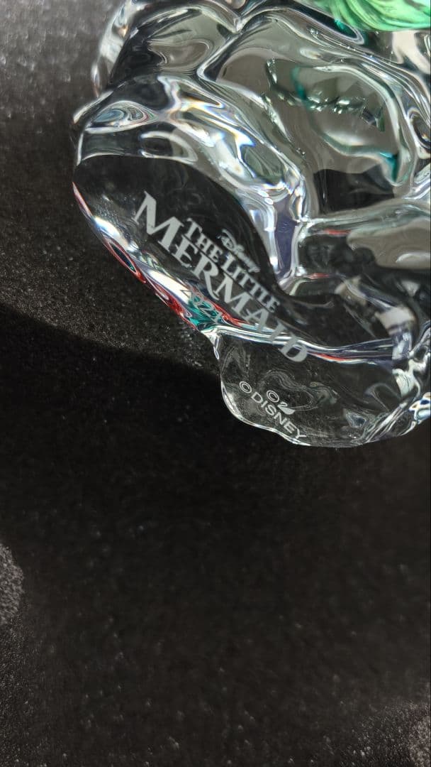 アリエル　スワロフスキー置物。