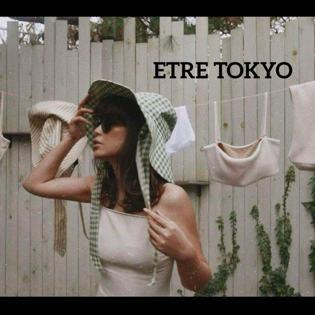 marihoja×ETRE TOKYO ギンガムチェック ハット　帽子