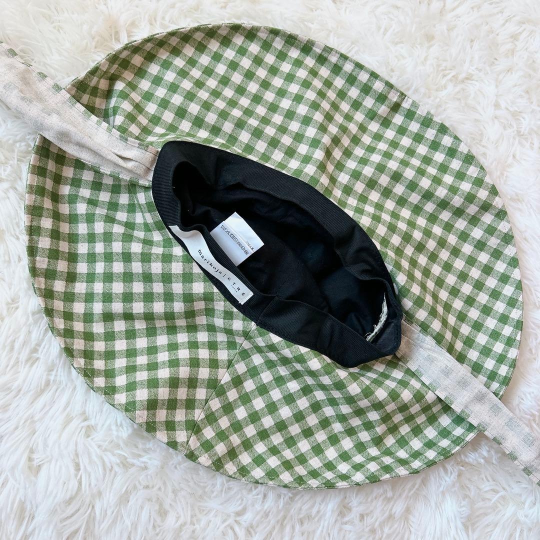 marihoja×ETRE TOKYO ギンガムチェック ハット　帽子