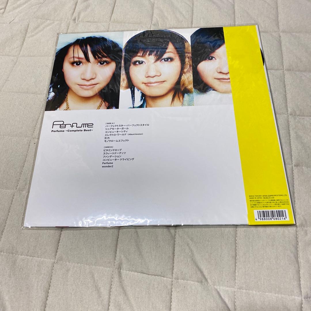 perfume complete best レコード　帯付き　新品未開封