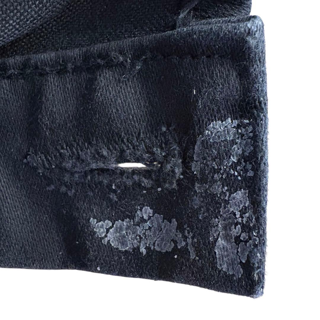 フランス製 ブラックモールスキンジャケット ユーロ ヴィンテージ 古着 フレンチ