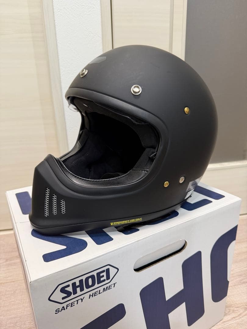 【美品】SHOEI EX-ZERO マットブラック　Lサイズ