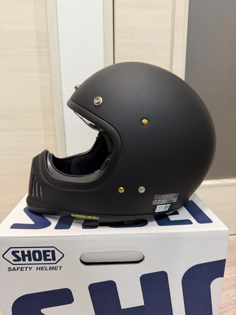 【美品】SHOEI EX-ZERO マットブラック　Lサイズ