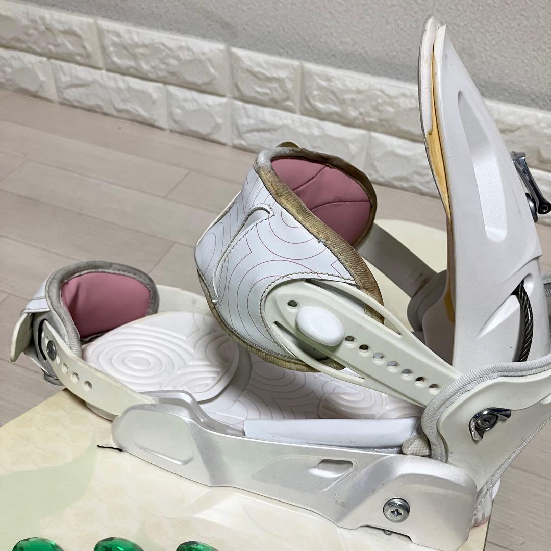 morrowモロースノーボードセット145cm/サロモン バインディングS