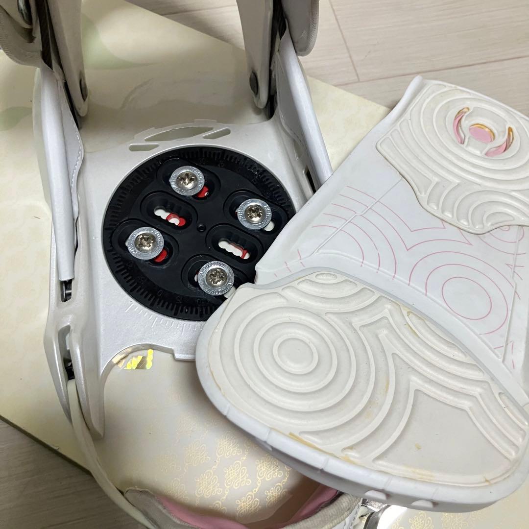 morrowモロースノーボードセット145cm/サロモン バインディングS