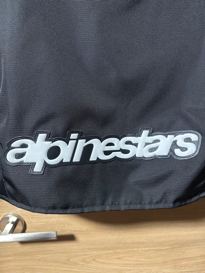 alpinestars ハーフメッシュレザージャケット