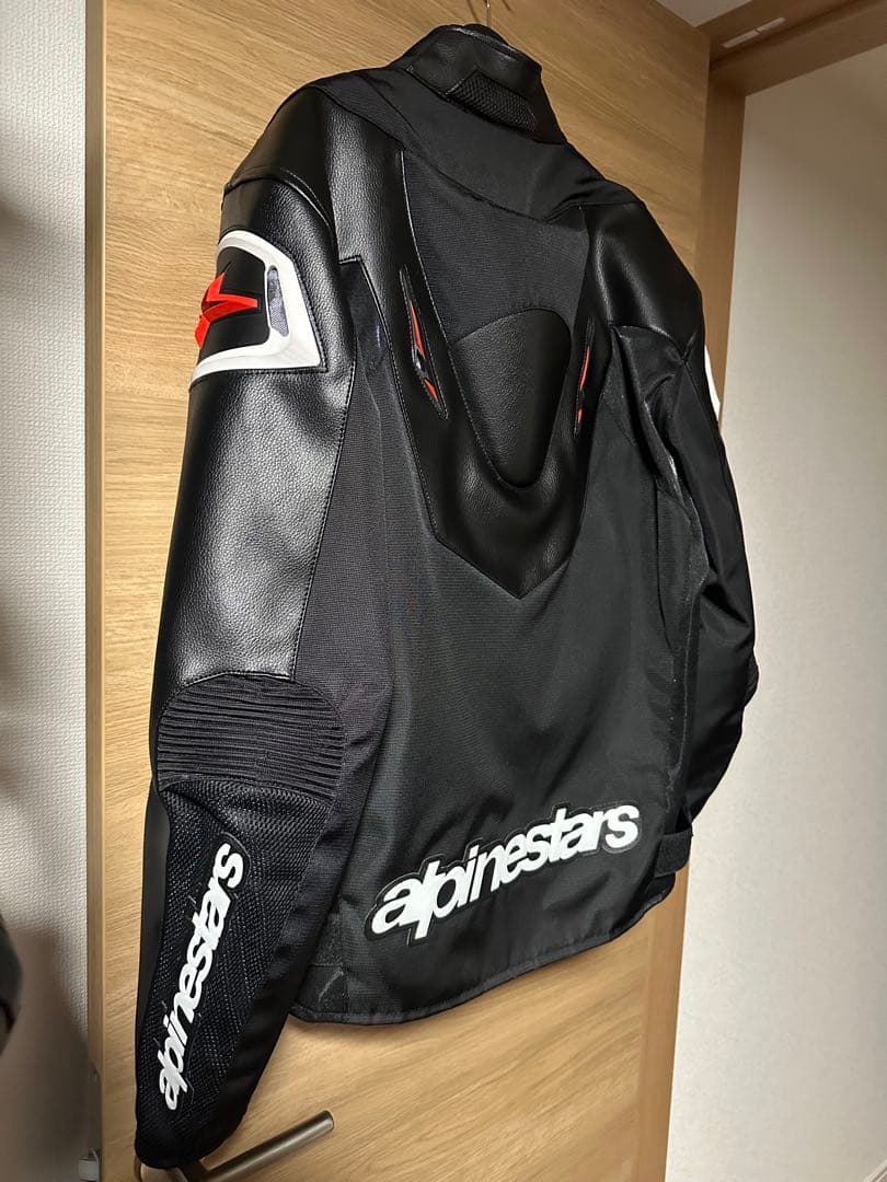 alpinestars ハーフメッシュレザージャケット