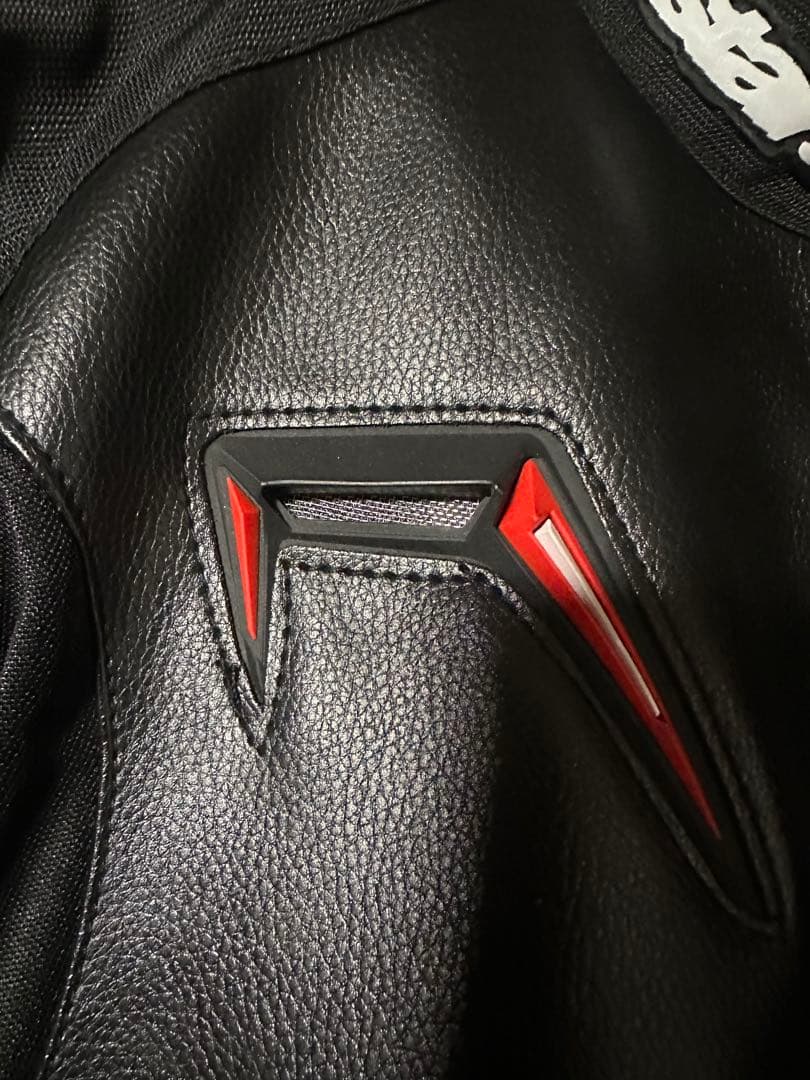 alpinestars ハーフメッシュレザージャケット