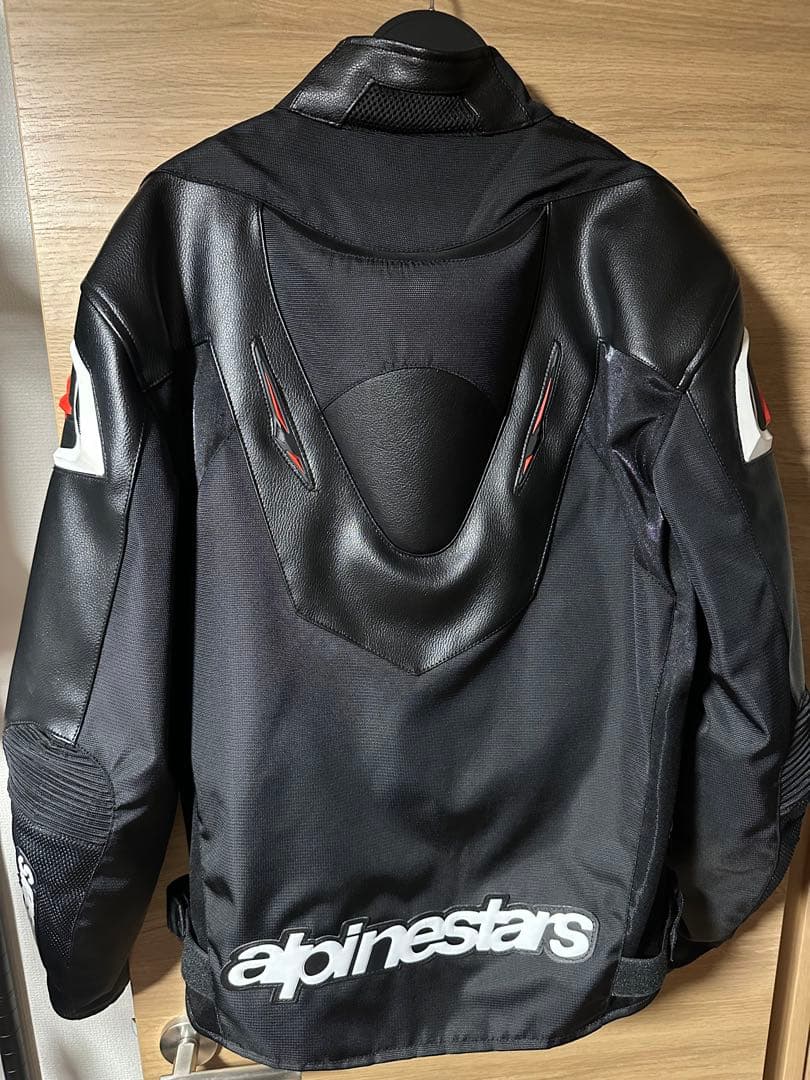 alpinestars ハーフメッシュレザージャケット