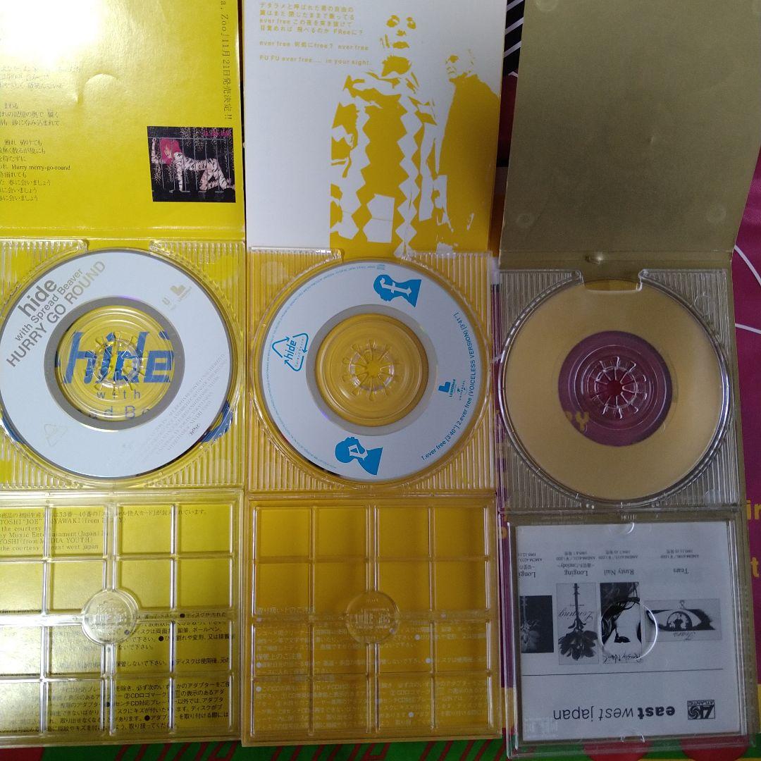 再お値下げ！hide ・face カード＆CD＆ポストカード＆シール＆ピンバッチ