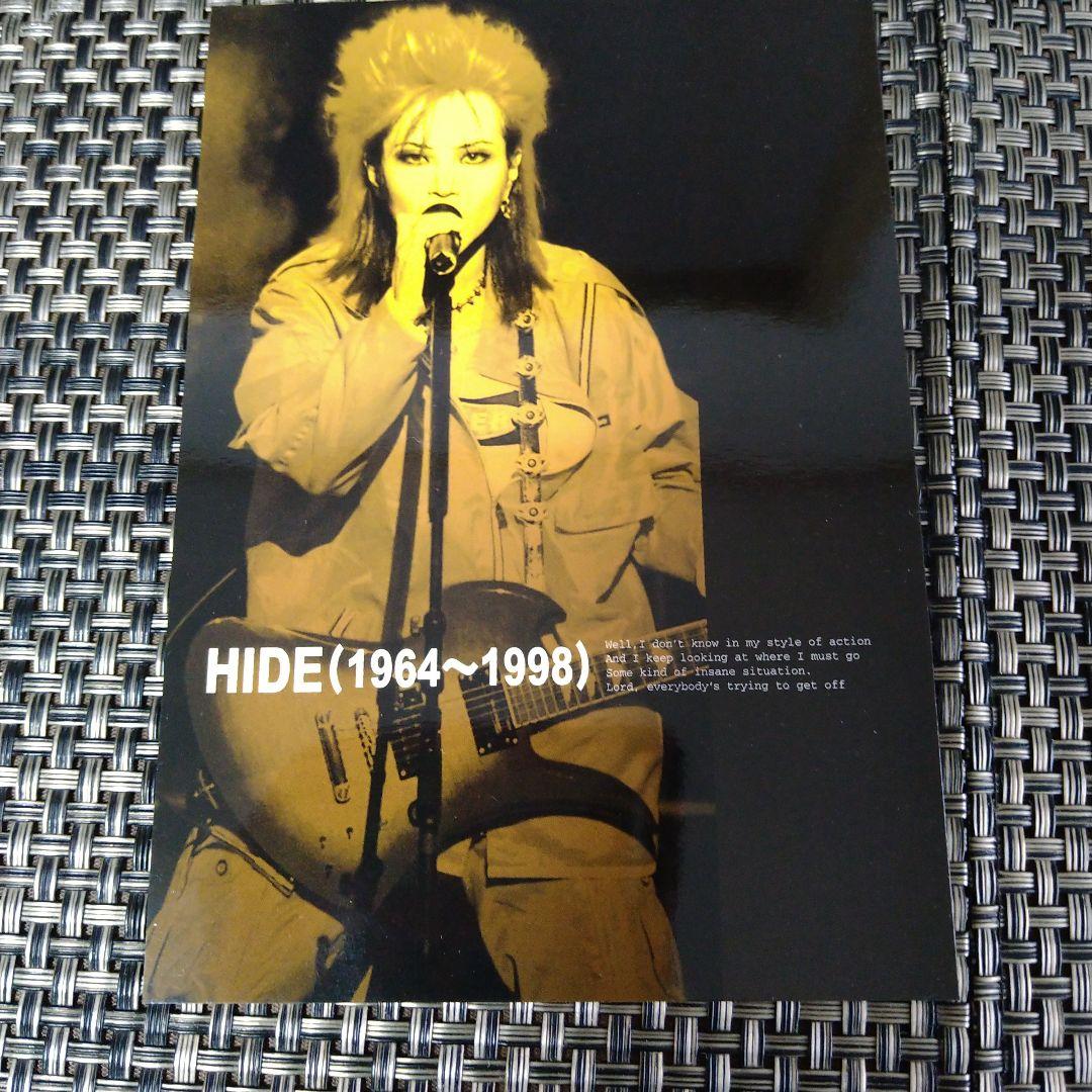 再お値下げ！hide ・face カード＆CD＆ポストカード＆シール＆ピンバッチ