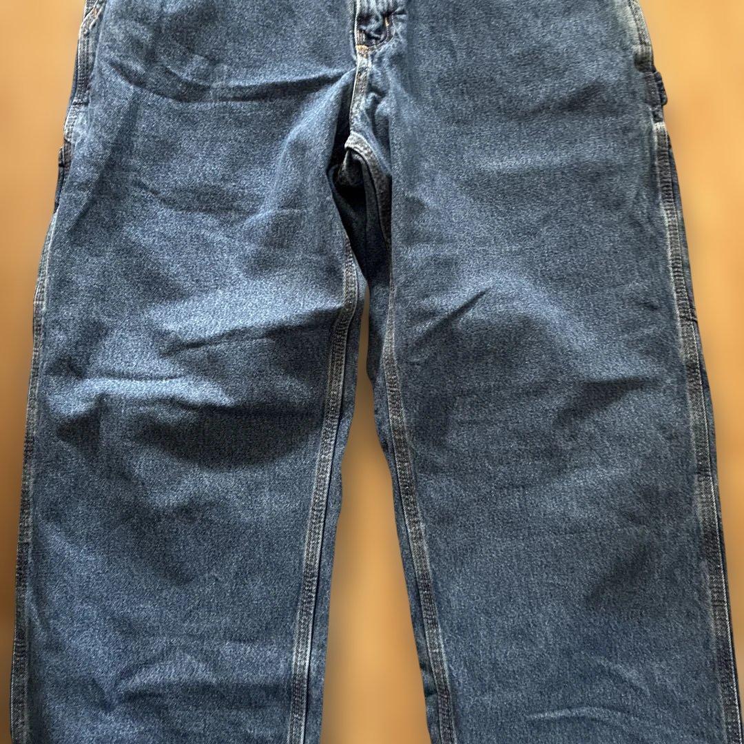ハ*セ様 carhartt ダークブルー デニム ワークパンツ　W32 L30