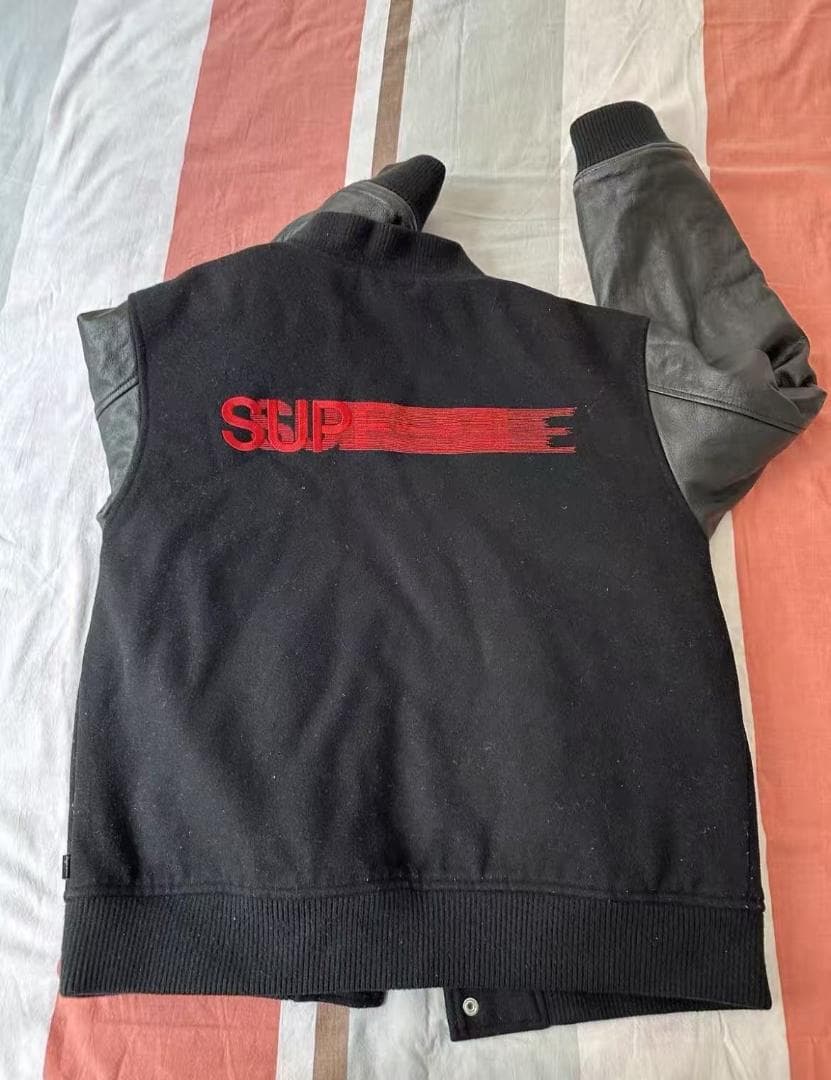 限界割　Supreme Motion Logo Varsity Jacket L